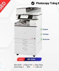 Máy photocopy Ricoh MP 6054 chính hãng hiệu suất cao in ấn rõ nét vượt trội. Phù hợp mọi loại hình doanh nghiệp. Định Tuyến cung cấp máy photocopy chính hãng, giá tốt, bảo hành dài hạn, lắp đặt miễn phí tận nơi.