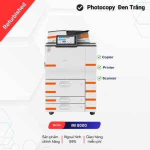 Máy photocopy tân trang, còn gọi là máy photo refurbished, là dòng máy photo đã được sử dụng để trưng bày ở các cửa hàng, showroom.