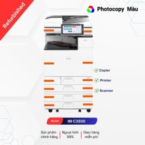 Máy photocopy tân trang, còn gọi là máy photo refurbished, là dòng máy photo đã được sử dụng để trưng bày ở các cửa hàng, showroom.