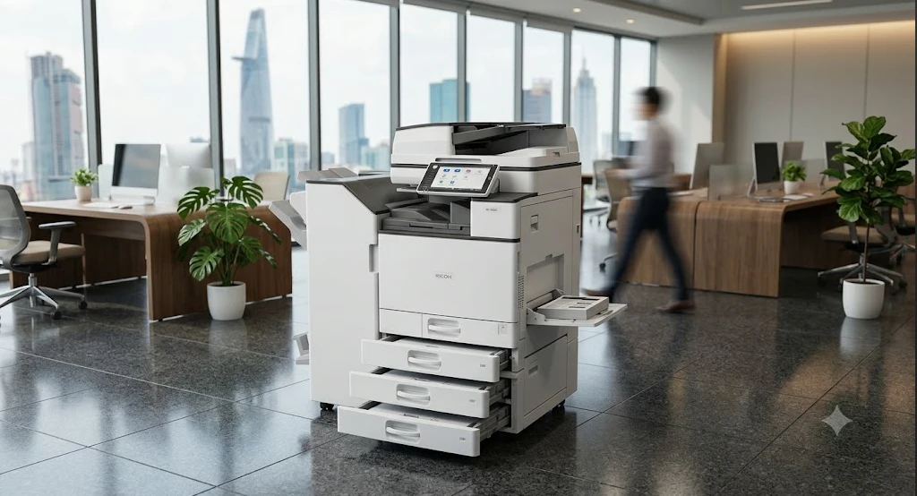 Dịch Vụ Cho Thuê Máy Photocopy Ricoh IM 4000 Đa Nhiệm TPHCM